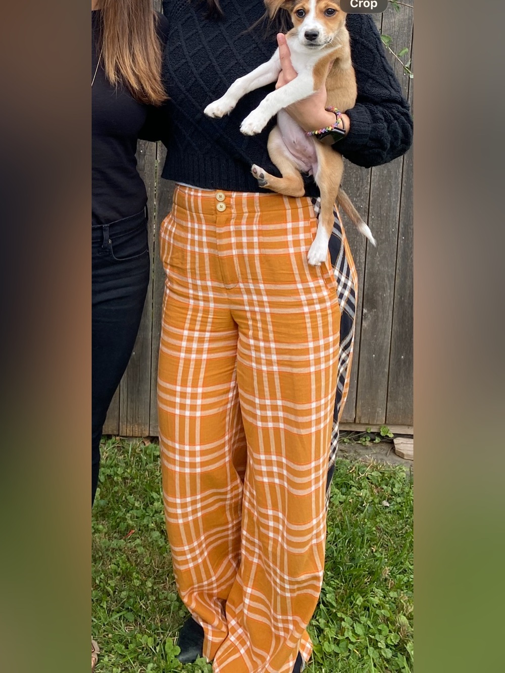 Maeve Anthro plaid pants sz 4